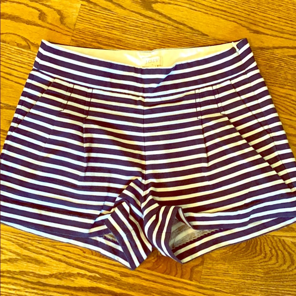 COPY - Black cotton/Lin shorts ++ JCrew